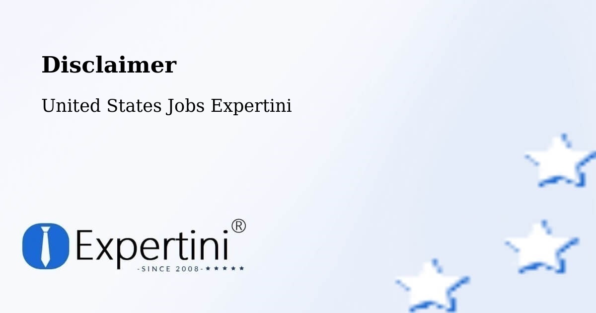 Disclaimer – Savage - United States Jobs Expertini