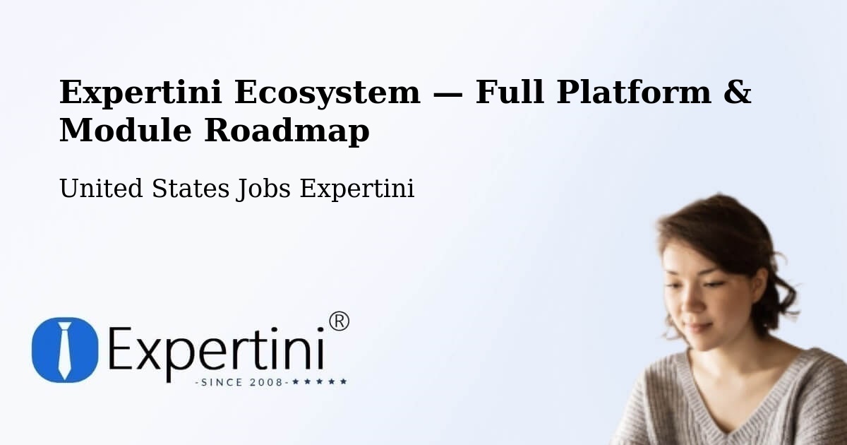 Expertini Ecosystem — Full Platform & Module Roadmap – Savage